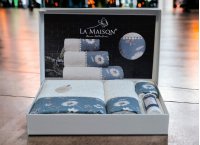 Подарочный набор полотенец La Maison с парфюмом - Elanor (Turkey), 3 штуки